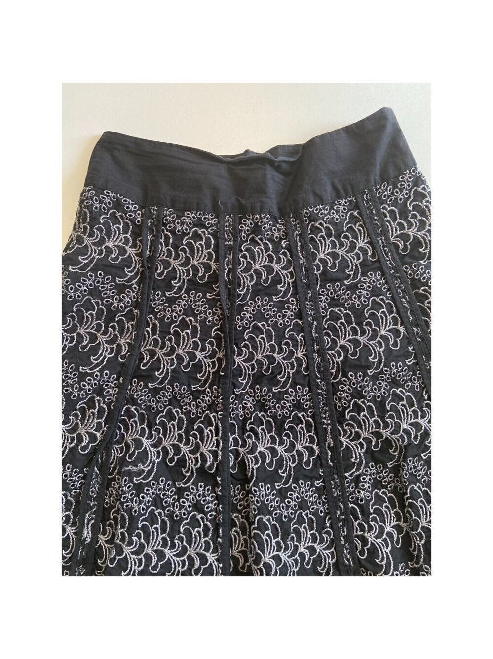 MEXX Women's Black A-Line Mini Skirt Size 6 - Picture 3 of 8